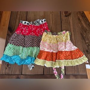 Matilda Jane mom and me aprons